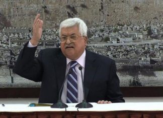 Abbas declares Israeli legislation won’t stop him from paying terrorists Palestinian Authority leader Mahmoud Abbas. Credit: JCPA.