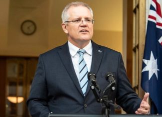 Australian Jewish leader says embassy move to Jerusalem would ‘right a longstanding injustice’ Australian Prime Minister Scott Morrison. Credit: Prime Minister's Office via Twitter.