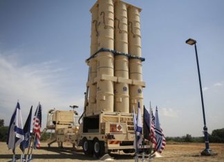 South Korea to buy Israeli radar systems to counter potential missile threats File photo: The "Arrow II" intercepting missile launcher at the Palmachim Israeli Airforce base. May 9, 2014. Photo by Hadas Parush/Flash 90.