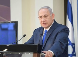 Israel demands international action on Hezbollah tunnels Israeli Prime Minister Benjamin Netanyahu at the Defense Ministry in Tel Aviv. Credit: Amos Ben-Gershom/GPO.