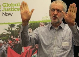 Seven lawmakers quit UK Labour Party over anti-Semitism, Brexit concerns U.K. Labour leader Jeremy Corbyn. Credit: Global Justice Now.