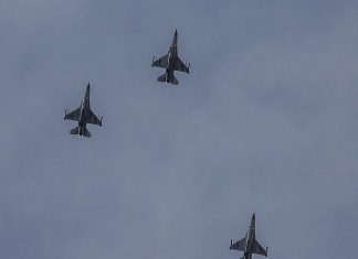 Israel bombs Syrian anti-aircraft battery following attack on Israeli warplane Israeli warplanes are flying towards the Gaza Strip as it seen from the Israeli side on May 5, 2019. Credit: Noam Revkin Fenton/Flash90.