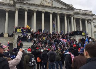 Deciphering and dealing with anti-Jewish hate in America Supporters of U.S. President Donald Trump gather outside the U.S. Capitol before some break into the building on Jan. 6, 2020. Credit: Wikimedia Commons.