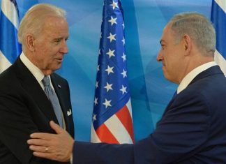 Jerusalem and the new administration in Washington Israeli PM Benjamin Netanyahu meets with U.S. Vice President Joe Biden in March 2016. Photo by Amos Ben Gershom/GPO.