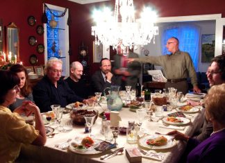 Israeli Election Analysis at the Seder Table Photo: Jennie Robinson Faber