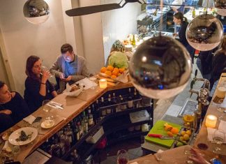 Tel Aviv ranks among world’s top six culinary destinations The "North Abraxas" restaurant in Tel Aviv, on Feb. 22, 2017. Photo by Miriam Alster/Flash90.