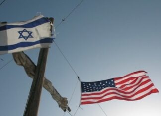 Increase in Americans’ desire to pressure Israel, Gallup poll reveals An Israeli and American flag. Credit: James Emery via Wikimedia Commons.