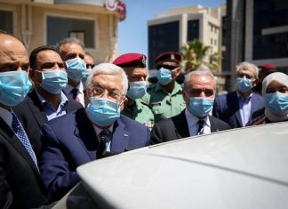 Palestinian elections could jeopardize Fatah’s rule in the West Bank Palestinian Authority leader Mahmoud Abbas seen during a tour in the West Bank city of Ramallah, May 15, 2020. Photo by Flash90