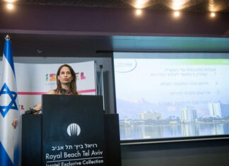Israel to start reopening to tourism, beginning in May Israeli Tourism Minister Orit Farkash-Hacohen holds a press conference in Tel Aviv, announcing Israel's new campaign for encouraging tourism from abroad, April 27, 2021. Photo by Miriam Alster/Flash90.