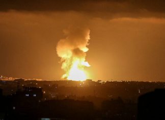 Anatomy of an intentional escalation: Israel’s approaching hot summer A ball of fire and smoke rises during Israeli airstrikes in Rafah, in the southern Gaza Strip, on May 10, 2021. Photo by Abed Rahim Khatib/Flash90.