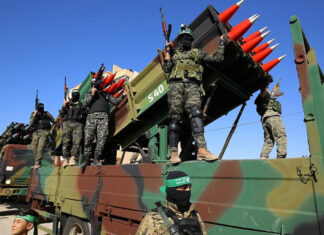 Hamas releases new Shalit footage, audio recording of ‘captive Israeli soldier’ Hamas terrorists attend a parade in Khan Yunis, in the southern Gaza Strip, on May 27, 2021. Photo by Abed Rahim Khatib/Flash90.