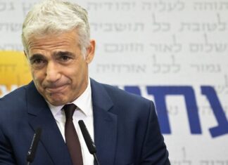 Will Lapid’s charm offensive work better than Netanyahu’s realpolitik? Israeli Foreign Minister Yair Lapid speaks during a Yesh Atid Party meeting at the Knesset on July 26, 2021. Photo by Yonatan Sindel/Flash90.