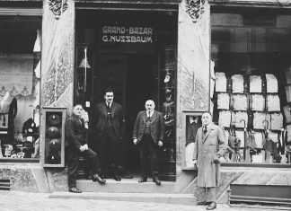 Luxembourg to distribute $1.1 million in restitution to Holocaust survivors A Jewish-owned shop in Luxembourg before the Holocaust. Credit: United States Holocaust Memorial Museum.