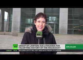 Holocaust memorial in LIthuania: Protecting the nazis.