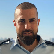 1st. Sgt. Amir Khoury. Credit: Courtesy of Israel’s Ministry of Foreign Affairs.