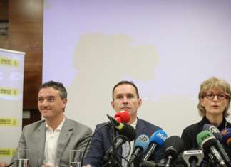 NGO Monitor report debunks Israel apartheid claims, places Amnesty International ‘on the defensive’ Secretary-General of Amnesty International Agnès Callamard attends a press conference in eastern Jerusalem on Feb. 1, 2022. Photo by Flash90.