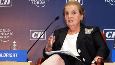 Madeleine Albright. Credit: World Economic Forum.