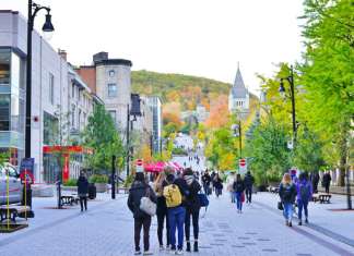 Jewish students convey concern over anti-Israel measures passed at two Montreal universities Students at Montreal's McGill University. Credit: EQRoy/Shutterstock.