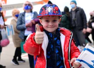 Immigration to Israel smashes 20-year record Ukrainian Jewish immigrants arrive at Ben-Gurion International Airport in Tel Aviv, Israel, on Feb. 20, 2022. Photo by Tomer Neuberg/Flash90.