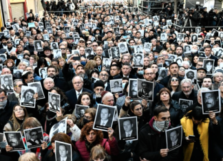 In Argentina and Bulgaria, recalling two deadly terrorist attacks Thousands of people attended a memorial event in Argentina dedicated to the 85 people killed and 300 others injured during the 1994 AMIA bombing in Buenos Aires, July 18, 2022. Source: AMIA.