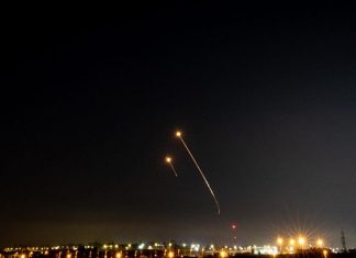 Israel, Gaza terror groups reach ceasefire after major conflagration Israel's Iron Dome defense system fires interceptor missiles as Palestinian terrorists launch rockets from the Gaza Strip, May 2, 2023. Photo by Yonatan Sindel/Flash90.
