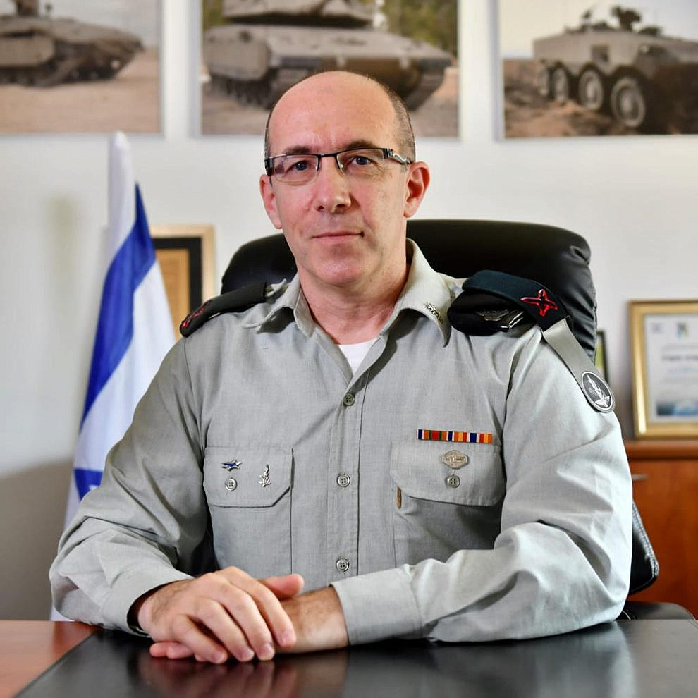 IDF Brig. Gen. Oren Giber. Credit: Israeli Defense Ministry.