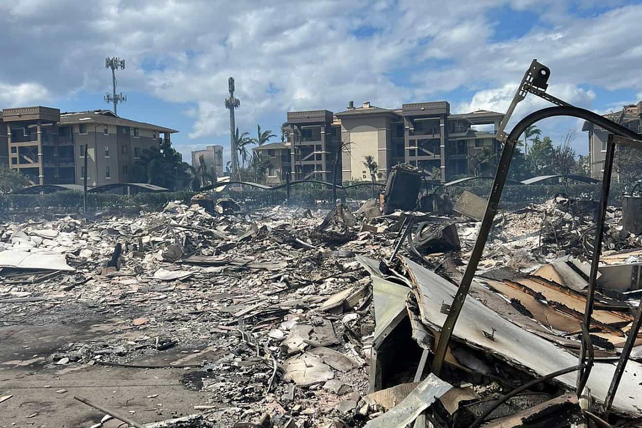 The blazes that ripped through Lahaina on the island of Maui represented one of the most deadly fires in U.S. history. Photo courtesy of Ido Sarfati.
