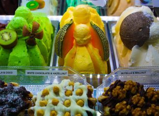 Kosher gelato flavor a winner at competition semifinals Gelato sold in Las Ramblas market in Barcelona, Spain. Photo by Esther Rubyan/Flash90.