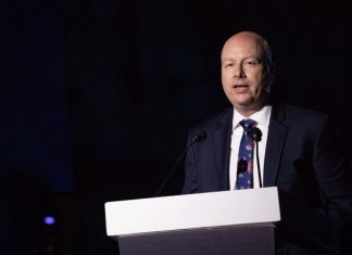 Trump envoy upbeat on Saudi deal, says Riyadh worried by Israeli domestic strife Former U.S. Special Envoy Jason Greenblatt speaks at a conference of Israel Hayom newspaper at Davidson Center in Jerusalem Old City on June 27, 2019. Photo by Aharon Krohn/Flash90.