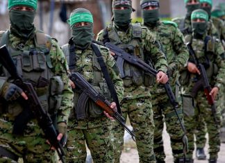Hamas claims to have 35,000 fighters in Gaza Terrorists of the Izz ad-Din al-Qassam Brigades, the armed wing of the Hamas movement, in Rafah in the southern Gaza Strip, April 27, 2020. Photo by Abed Rahim Khatib/Flash90.