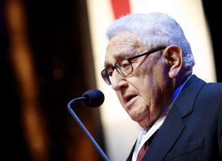 Biden’s statement on Kissinger’s passing appears to be his tersest official condolences yet Former U.S. Secretary of State Henry Kissinger attends the Israeli Presidential Conference in Jerusalem on May 14, 2008. Photo by Olivier Fitoussi/Flash90.