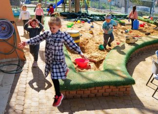 Signs of a long war Staff and kids take part in a missile attack drill during a national IDF Home Front Command drill at Batra Kindergarten in Katzrin, the Golan Heights, Feb. 22, 2023. Photo by Michael Giladi/Flash90.