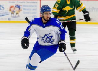 NHL expresses ‘significant concerns’ with Israel hockey ban Israeli ice hockey forward Maor Sherf in 2016. Source: Wikimedia Commons.