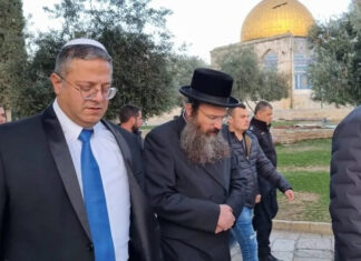 Ben-Gvir visits Temple Mount, pledges Hamas destruction