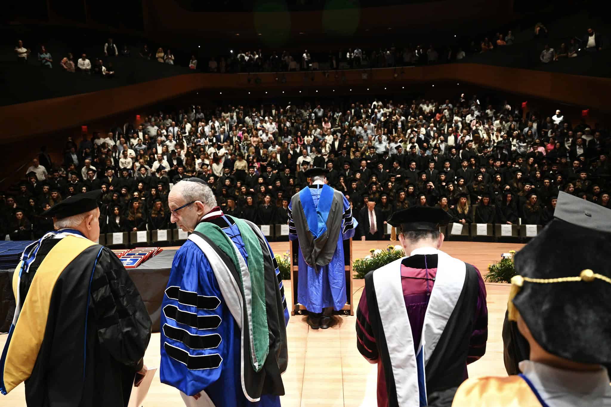 Touro University Graduation Crowd