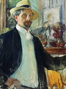 Leonid Pasternak’s self-portrait (via Wikipedia)