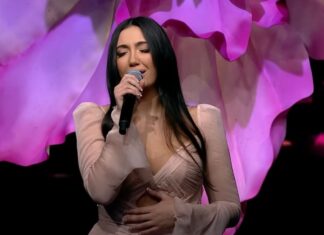 Nova music festival survivor to represent Israel at Eurovision Yuval Raphael in the "Hakochav Haba" ("Rising Star") song competition. Credit: Channel 12/YouTube.