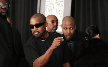 Kanye West quits X, thanks Elon Musk Kanye West (C) attends the 67th Grammy Awards at Crypto.com Arena on Feb. 2, 2025 in Los Angeles, California. Photo by Jeff Kravitz/FilmMagic.