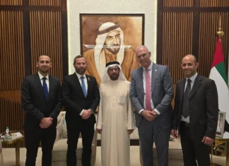 In historic first, Judea and Samaria leaders visit UAE