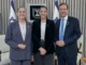 Yuval Raphael carries Nova survival story to Eurovision Yuval Raphael, Israel's representative in the 2025 Eurovision Song Contest, is flanked by President Isaac Herzog and first lady Michal Herzog at the President's Residence in Jerusalem, May 5, 2025. Photo by Ma'ayan Toaf/GPO.