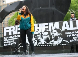 Media lies about fake martyrs and famines fuel antisemitism People gather for a rally in support of Columbia University student activist Mohsen Mahdawi and Tufts University student Rumeysa Ozturk in Foley Square in New York City, May 6, 2025. Photo by Michael M. Santiago/Getty Images.