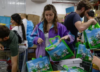 Our children’s journeys to Israel are more than a rite of passage Young volunteers pack kits to distribute to young families in Jerusalem amid war between Israel and Iran, June 15, 2025. Photo by Rachel Alroey/Flash90.