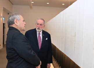 Yad Vashem rejects genocide allegation against Israel Mike Huckabee, the U.S. ambassador to Israel, with Dani Dayan, chairman of Yad Vashem, the World Holocaust Remembrance Center, on a visit to Yad Vashem, May 15, 2025. Credit: U.S. embassy in Israel.