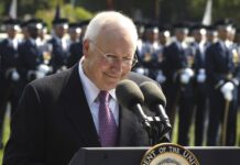 Former US vice president Dick Cheney, ‘among finest public servants of his generation,’ dies at 84 U.S. Vice President Dick Cheney addresses the audience during the retirement ceremony for Vice Chairman of the Joint Chiefs of Staff U.S. Navy Adm. Edmund Giambastiani in Annapolis, Md., July 27, 2007. Credit: U.S. Air Force Staff Sgt. D. Myles Cullen/U.S Department of Defense.