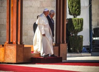 Francis’s popemobile turned into clinic for Gaza children