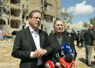 Herzog: Iranian missiles ‘don’t differentiate’ between Jews, Muslims and Christians