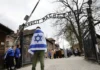 Amid rising Jew-hatred, thousands march at Auschwitz on Holocaust memorial day