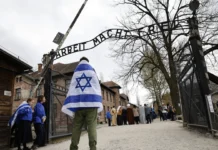 Amid rising Jew-hatred, thousands march at Auschwitz on Holocaust memorial day